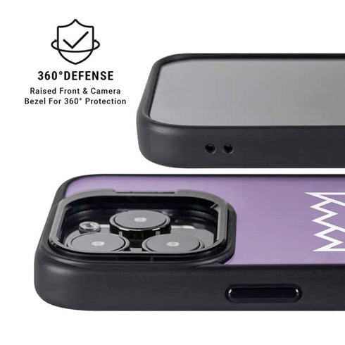 NBA Sacramento Kings Distressed iPhone 15 Pro Kickstand Case